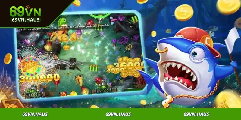 Trò chơi bắn cá dẫn đầu xu hướng với phần thưởng hấp dẫn năm 2025